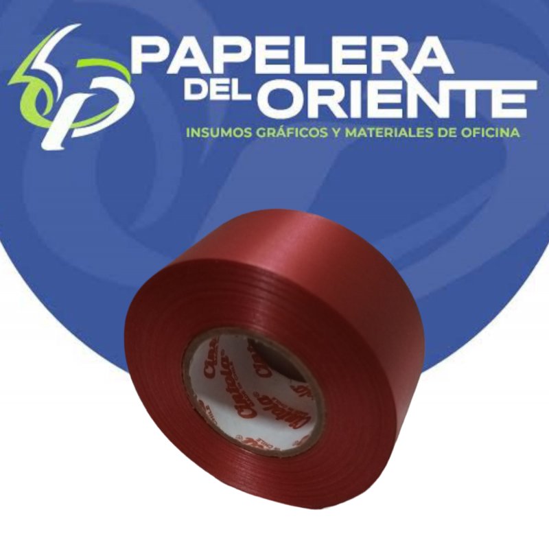 Cinta de agua color rojo - Papelera del Oriente | Especialista en Papeles