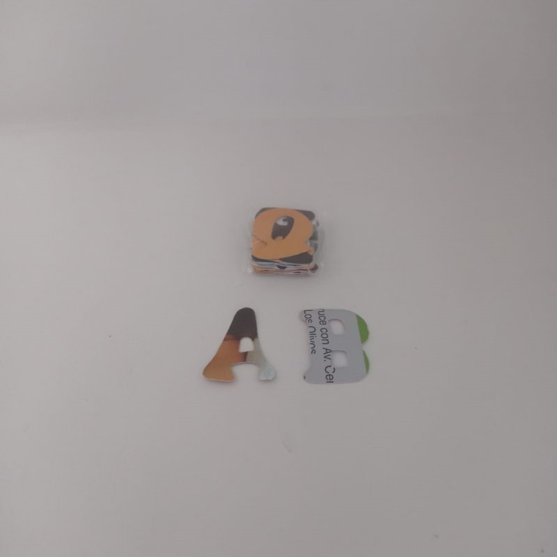 MOLDE DE LETRAS N°1