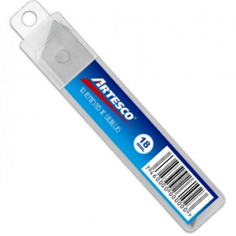 Dispensador con 10 cuchillas para navaja retractil Truper Dispensador con 10 cuchillas para navaja retractil Truper