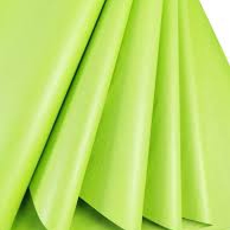 PAPEL SEDA VERDE LIMON - Imagen 1